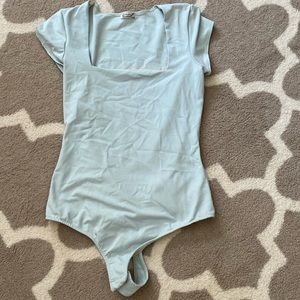 Free People square neck onesie